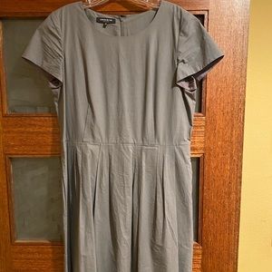 Gray Short-Sleeve Pocketed Dress - bought from Nordstrom